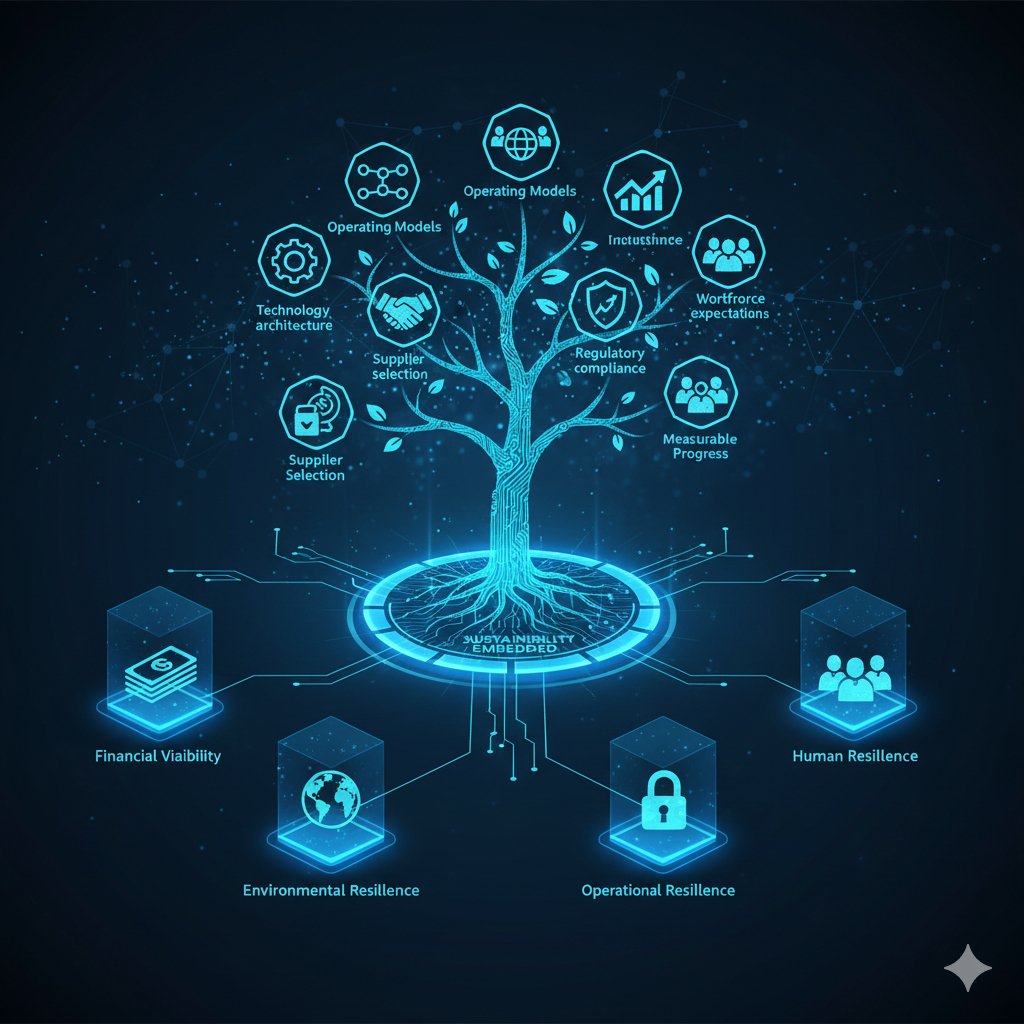 Sustainability as an operational priority